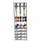 Barlone Schmuck Organizer Hängend, Schmuckaufbewahrung Wand mit Aufhänger, Metallhaken, Ketten Aufbewahrung Hängend Schmuckhalter für Ohrringe, Halsketten, Ringe an Schrank, Wand, Tür
