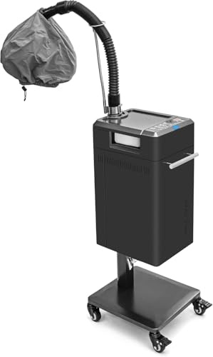 Elitzia ET19400 - Vaporizzatore per capelli per condizionamento profondo, disintossicante per cuoio capelluto, per lavaggio dei capelli, sedia reclinabile, accessorio professionale per la cura dei