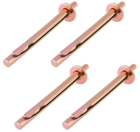 Be In Your Mind 50 Anclajes de Impacto Metálicos M6x70 para Techos de Hormigón Correas de Montaje Perfiles Y Ventilación.