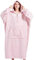 Genfien Sudadera con Capucha de Gran tamaño, súper Suave, cálida, cómoda, con Capucha, Talla única, para Mujeres, niñas, Hombres, Amigos, Rosa, Talla única