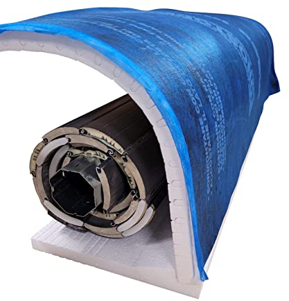 ITALFROM - Kit Coibentazione Cassonetti Tapparelle 100 cm (Materiale EPS con Guaina) Pannelli Isolanti Termici per Interni, Effetto Isolante Termico e Acustico per Tapparella Avvolgibile Made in Italy