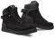 SHIMA SX-2 EVO Motorradschuhe für Herren - Atmungsaktiv, Verstärkte Leder Biker Motorradstiefel Männer mit Knöchelstütze, Rutschfeste Sohle, Schaltpolster (Schwarz, 47)