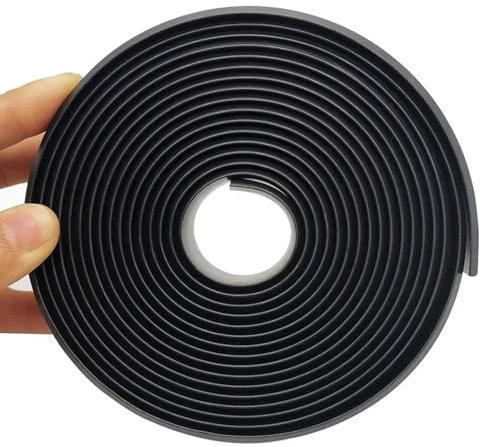 Bricoloco Cinta magnética flexible de doble cara para unir dos elementos metálicos | Rollo imán para coche, talleres, cocina, puertas, armarios, nevera o pizarra (1 Metro)