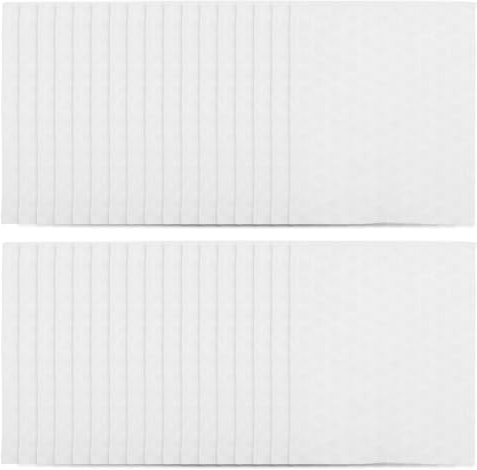 KICHOUSE 450 Pezzi Salviette di Cotone per Unghie con Motivo a Rilievo, Spessi e Assorbenti, Salviette Struccanti per Rimozione Smalto e Pulizia, per Nail Care Professionale