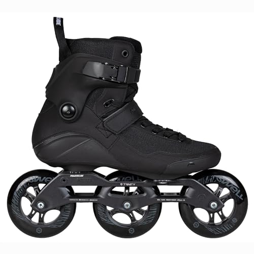 Powerslide Inline Skate Triple Black 110 Black, für Fitness, für Damen und Herren