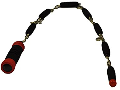 TSA Martial Arts Foam Rubber Seven Section Whip Chain