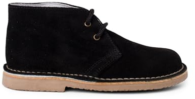 Pisamonas Desert Boots Bottines Chukka À Lacets Enfants Et Adultes Taille 38 Couleur Noir