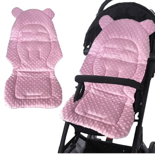 Barnvagnsfoder barnvagn sittdyna bilsäte insats universellt huvud- och kroppsstöd kudde för spädbarn nyfödd baby mjuk lugnande buggy barnvagn baby barnstol kudde sittdyna vändbar
