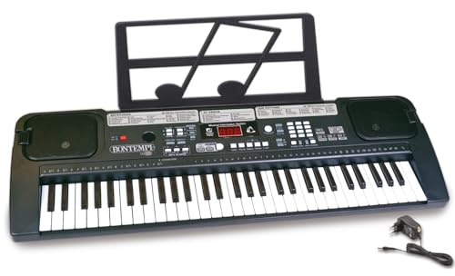 Bontempi 16 6110 - Clavier numérique 61 Touches Moyennes (Do-Do)