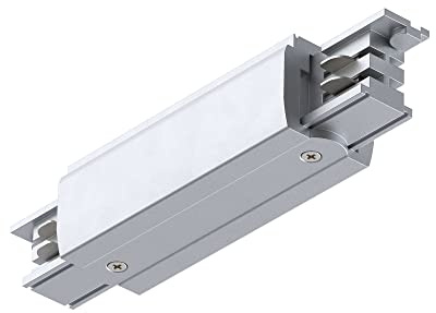Paulmann 91364 ProRail3-Sistema de raíles (alimentación Central, 167 x 35 mm, máx. Sistema de rieles Plateado de 3680 W para Techo de Metal y plástico, Plata