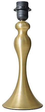 MiniSun | Modern Matt Gold Spindle Design Table Lamp Base | Table Lamps, Home Décor & Improvement Essential