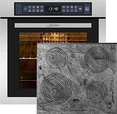 Kaiser Set four EH 6306 R +KCT 6705 FI Ära, four à encastrer,inox,79L 15 fct. +plaque de cuisson à induction 60cm