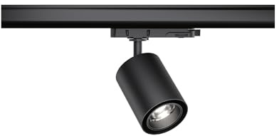 Paulmann 96566 Spot sur rail LED ProRail3 Kratos 36° 1050lm 9W 4000K 230V Noir système d'éclairage sur rail