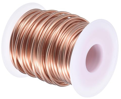 QUARKZMAN Mjuk koppartråd 10 gauge, 31 fot för hantverk