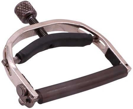 Paige 6-String Wide-Neck Acoustic Guitar Capo, Satin Nickel Finish