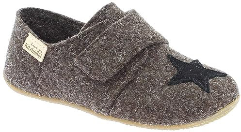 Living Kitzbühel - Filz Stern - Hausschuh (27 EU Dark oak)