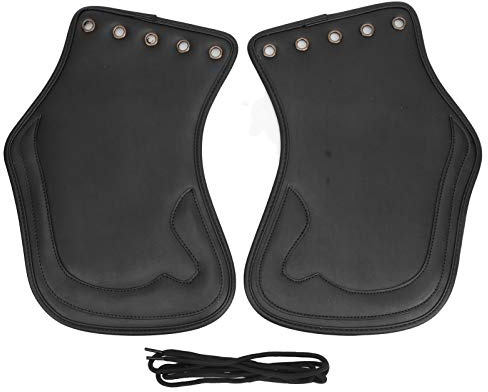 Déflecteur de Bouclier Thermique de Selle en Cuir de Moto, Déflecteur de Chaleur en PU de Moto, Coussin D'isolation Thermique de Moteur, Protection de Selle