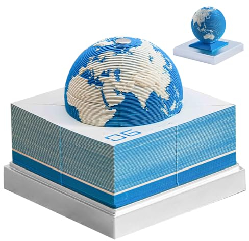 3D-Kalender 2024 Tränenabzugskalender Skulptur DIY Earth Tautharendar