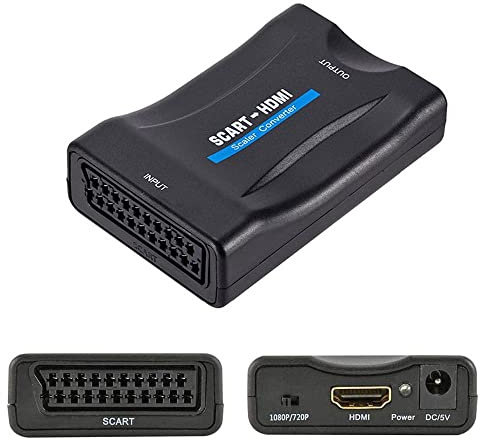 SCART till HDMI Omvandlare 1080p - Adapter
