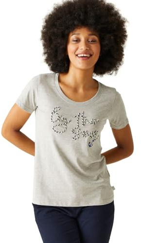 Regatta Womens Filandra VIII for T-Shirt, Cyberspmarl, 12 UK