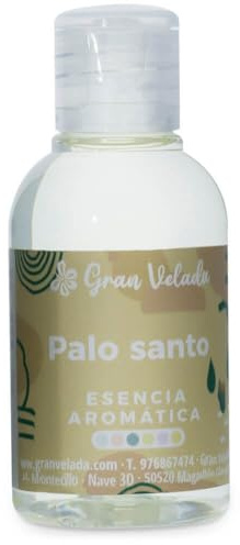 Palo Santo aromatisk essens | Blom- och trädoft för rökelser, ljus och kosmetika, mångsidig och koncentrerad | Ge liv åt dina skapelser | 250 ml