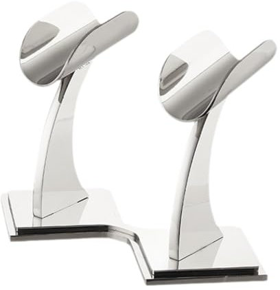 Fenteer Organisation de de sur Table Affichage de L'organisateur de Stockage des Microphones de Rack de Moderne pour KTV, Argent