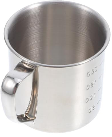 UKCOCO Tasse Pour Garçon Fille Acier Inoxydable Avec Poignée Ergonomique Et Graduation Pour Boissons Chaudes Usage Maison Et Jardin Garçon Fille