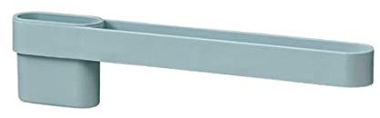 FGXHHS Porte-Serviettes/étagère/Support sans perçage pour Cuisine/Salle de Bain/Barre/Seau à brosses à Dents (Bleu : Ciel)