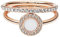 Fossil Ring Für Frauen, Rose Gold Edelstahl Ring, JF02666791