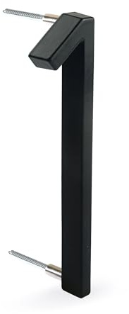 HASWARE Numero Civico Galleggiante Da 5 Pollici (12cm): Numeri Di Porta Moderni - Segnaletica Per L'Ufficio Postale Stradale (Negro Mejorado, 1)