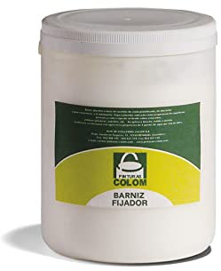PROGAL COLORS COLOM BARNIZ FIJADOR Imprimación acrílica para fijar y sellar fondos de superficies porosas y mejor la adherencia de las pinturas, TRANSPARENTE (0,75L)
