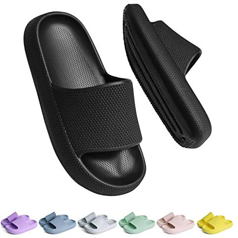 Buwege Claquette Enfant Chausson Antidérapant Piscine Fille Garçon Pantoufle Plage Bain Doux Plat Maison Sandales 29-37 EU