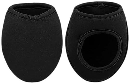 FRCOLOR Cycling Half Shoe Covers Thermal Overshoes Windproof Shoes Protectors Keep Feet Warm for Mountain Bikes Road Bikes Outdoor Riding