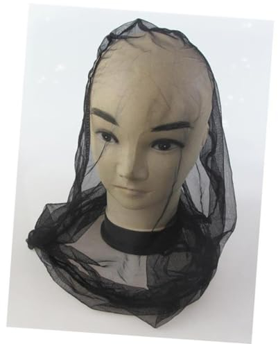 Netzhut 2 Stück Imkerhut Visier Bequem Und Atmungsaktiv Schwarz