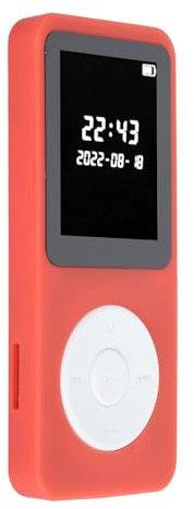 Reproductor de MP3 Reproductor de Música HiFi Reproducción de Fotografías y Vídeos Libro Electrónico sin Pérdidas con Despertador para Deportes (con Tarjeta de Memoria de 16g)