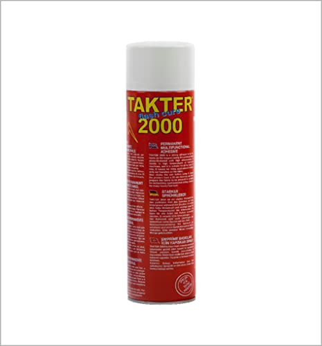 Takter 2000 Adesivo Spray per Banco Serigrafia - Bomboletta da 600 ML - Alta adesività