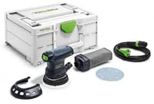 Festool Exzenterschleifer ETS 125 REQ-Plus (mit Schleifteller Ø 125 mm W-HT (weich-HT), Protector, Longlife-Staubfangbeutel), im Systainer
