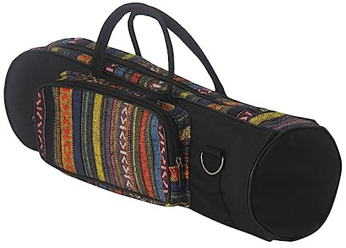 TOPPERFUN Oxford Cloth Trompeten Tasche Tragbare Aufbewahrung Für Blasinstrumente Leichte Und Stylische Trompete Organizer Mit Doppel-reißverschluss Für Musiker Und Freunde
