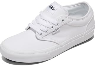 Vans Women's Atwood Sneaker, Canvas White, 6 UK