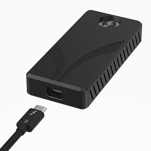 SABRENT Rocket XTRM Plus 4TB Thunderbolt 3 Portátil SSD - Almacenamiento Externo de Alta Velocidad, Aluminio Resistente, Compatible con USB-C, 2700MB/s, Alimentado por Bus, Plug & Play [SB-XTMP-4TB]