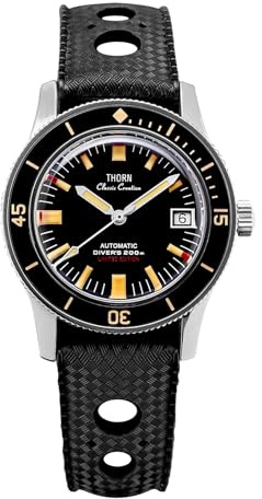 Thorn T006 Titangehäuse PT5000 Uhrwerk, Saphir, Leuchtend, 38 MM, Automatische Mechanische Taucheruhren, 20 ATM Wasserdicht