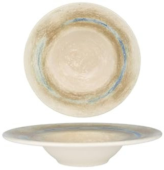 Bonna Assiette De Pâtes - Tranquil - Porcelaine - 24 cm (270cc) - lot de 2