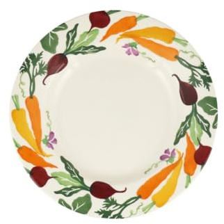 Emma Bridgewater Carrots & Beets Large Dinner Plate, 10.5 Inch