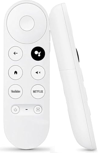 Télécommande Vocale pour G-oogle Chrome-cast, G9N9N pour Chrome-cast, pour G-oogle TV Streamer GA01409 GA01919 GA01920 GA01923 GA02463 GA02464 (Uniquement pour Snow Chrome-cast G-oogle)