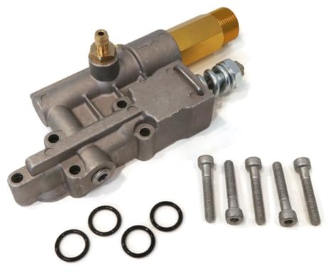 The ROP Shop Outlet Valve Kit for Himore PW24/2.3L, PWV25/2.3, PW24/2.4H Pressure Washer Pump