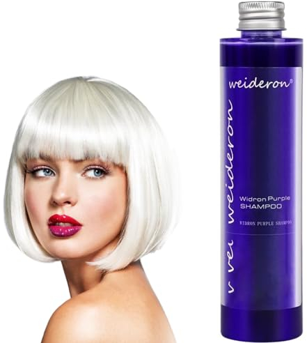 Silbershampoo Purple Shampoo Für Blondiertes Haar, No Yellow Shampoo, Blond Shampoo Silver Shampoo, Silber Shampoo Für Blondes Haar, Intensiv-Silber-Shampoo - Anti-Gelbstich
