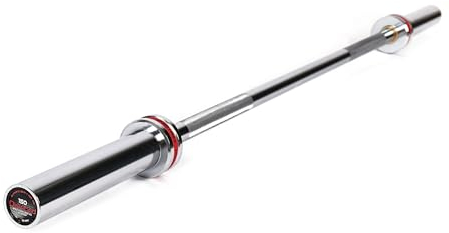 DIAMOND Olympische Langhantelstange 150/180/220 cm Power Training Durchmesser 50 mm | max. Belastung 330 kg (150 cm)