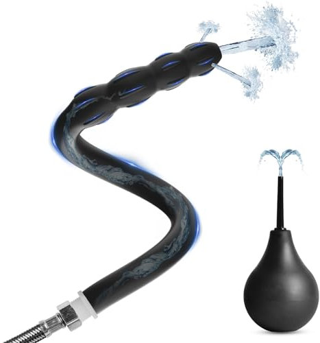AMZII 2-er Analdusche für Analverkehr,Neu 510mm Analkugeln Analdusche Einlauf zur Darmreinigung,Analdusche Frau Analplug,Analdusche Herr Buttplug,Anal dusche Anal Dildo Klistier Analspielzeuge (2)