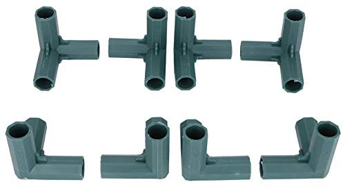 PFLANZENSTÜTZVERBINDER STABILES GEWÄCHSHAUSZUBEHÖR