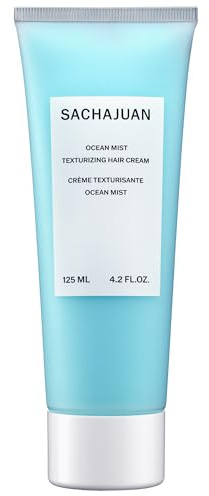 SACHAJUAN Ocean Mist Texturizing Hair Cream 125ml Enhances Natural Curls, Defines Wavy Hair, And Gives Grip And Volume. Designed For All Hair Types Enriches With Ocean Silk Technology.